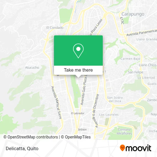Delicatta map