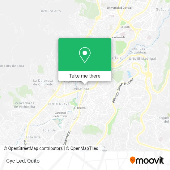 Gyc Led map