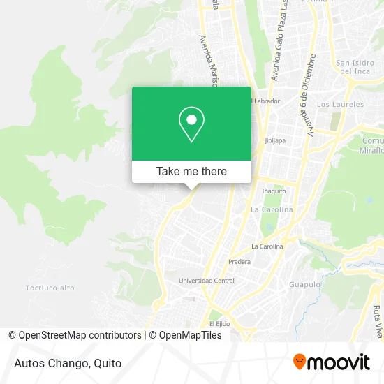 Autos Chango map