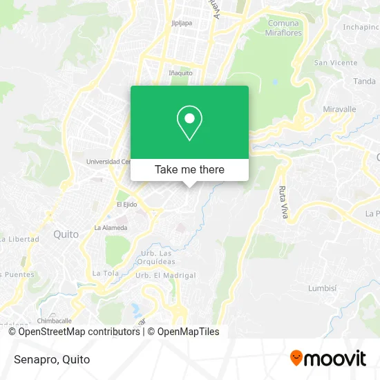 Senapro map