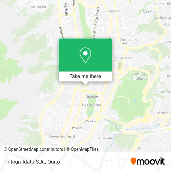 Integraldata S.A. map