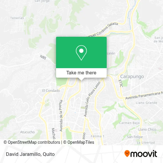 David Jaramillo map