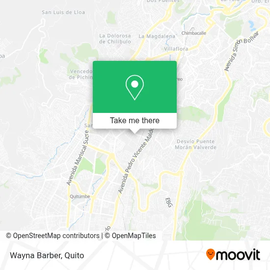 Wayna Barber map
