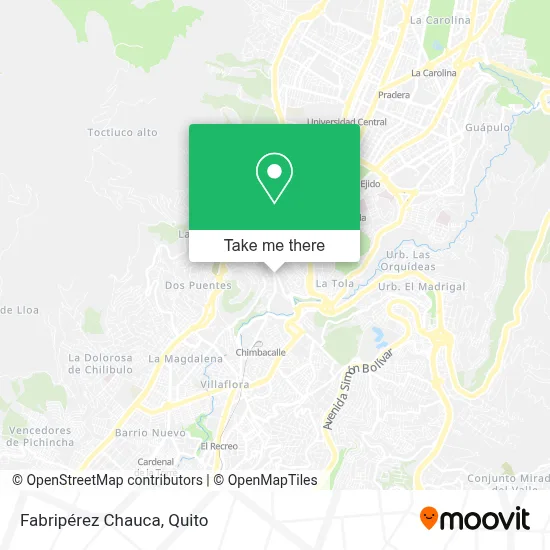 Fabripérez Chauca map