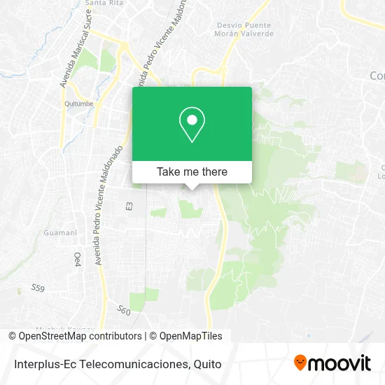 Interplus-Ec Telecomunicaciones map