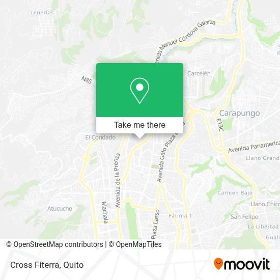 Cross Fiterra map