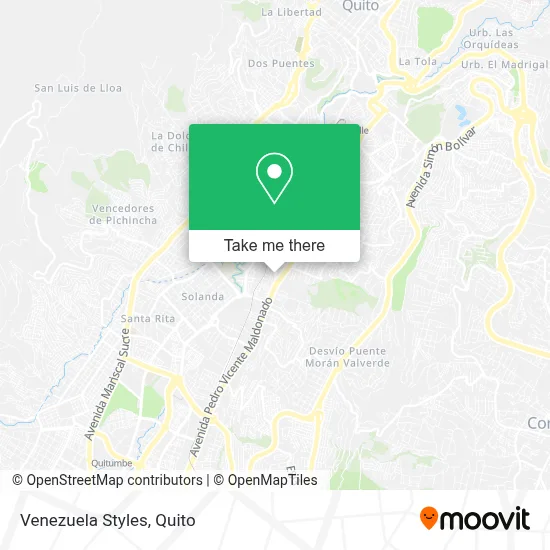 Venezuela Styles map
