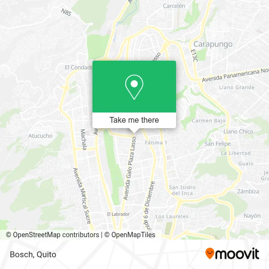 Bosch map
