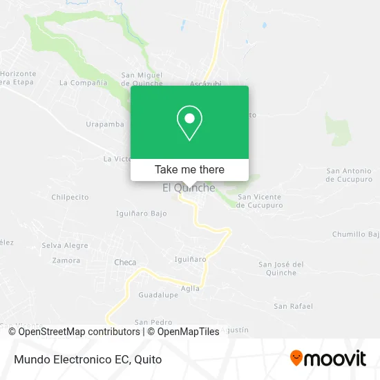 Mundo Electronico EC map