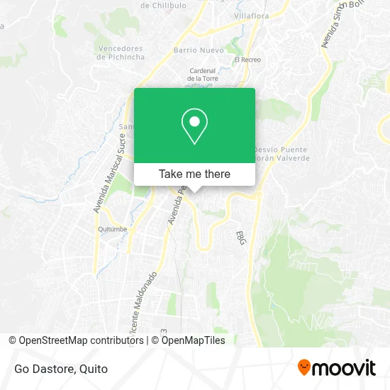 Go Dastore map
