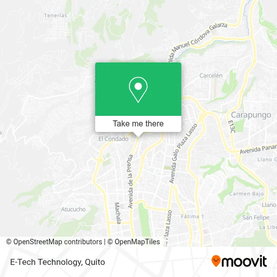 E-Tech Technology map