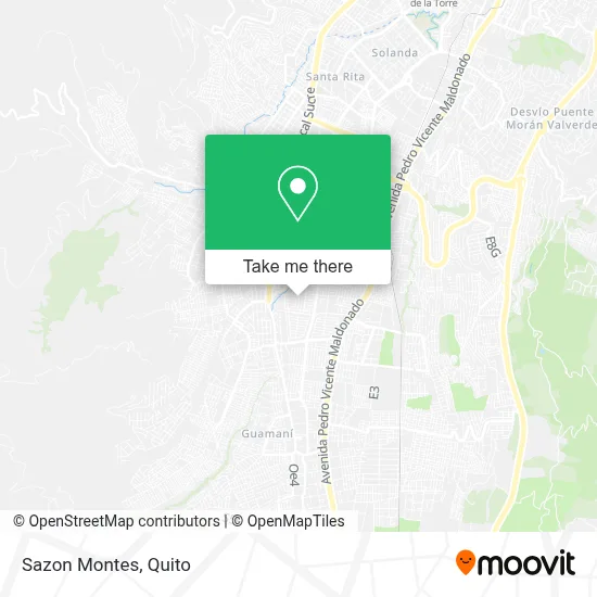 Sazon Montes map