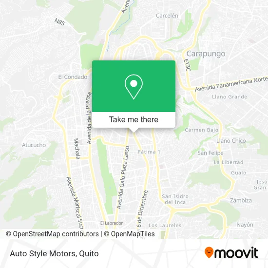 Auto Style Motors map