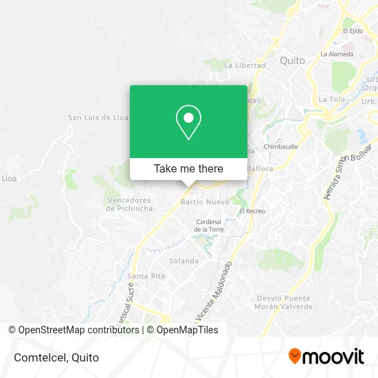 Comtelcel map