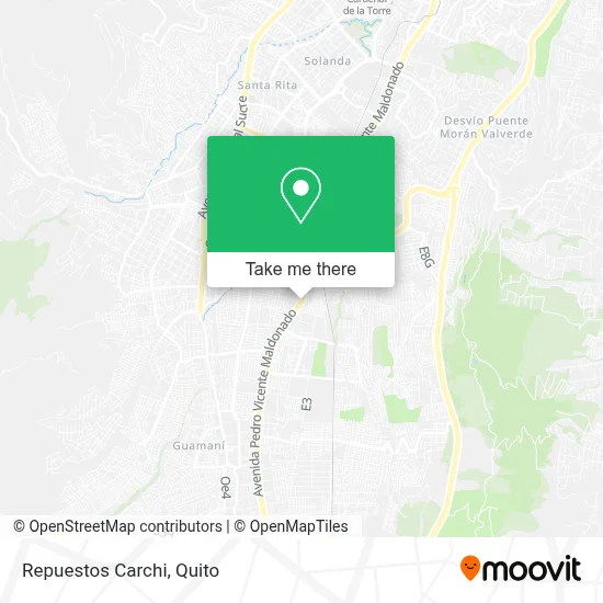 Repuestos Carchi map