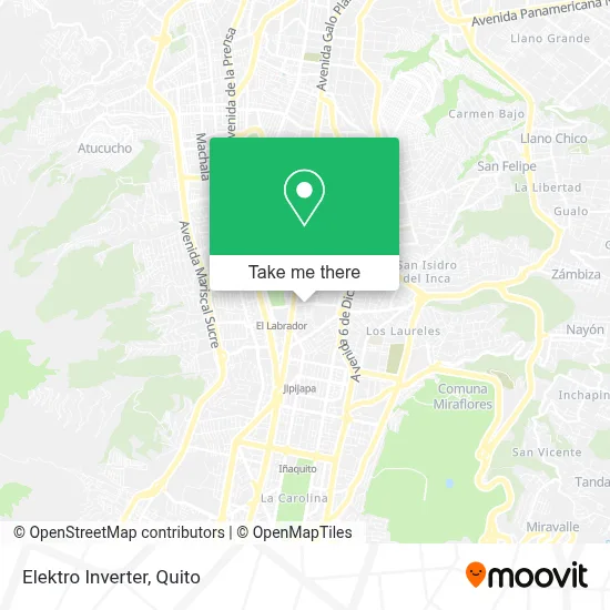 Elektro Inverter map