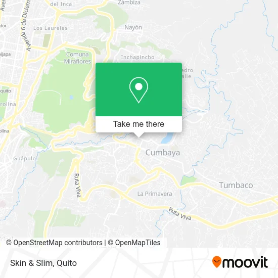 Skin & Slim map