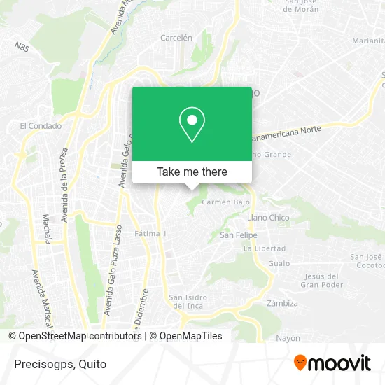 Precisogps map