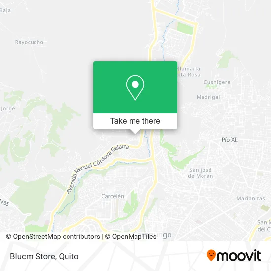 Blucm Store map