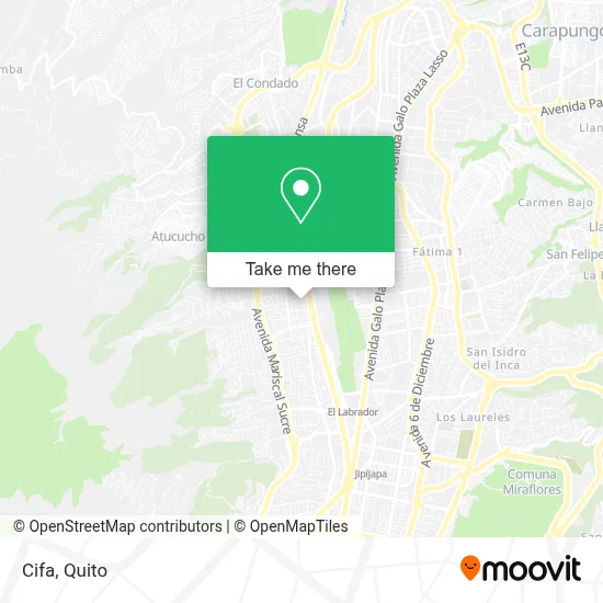 Cifa map