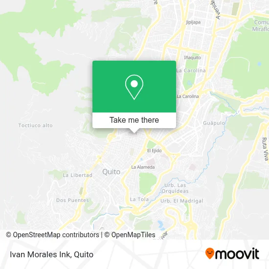 Ivan Morales Ink map