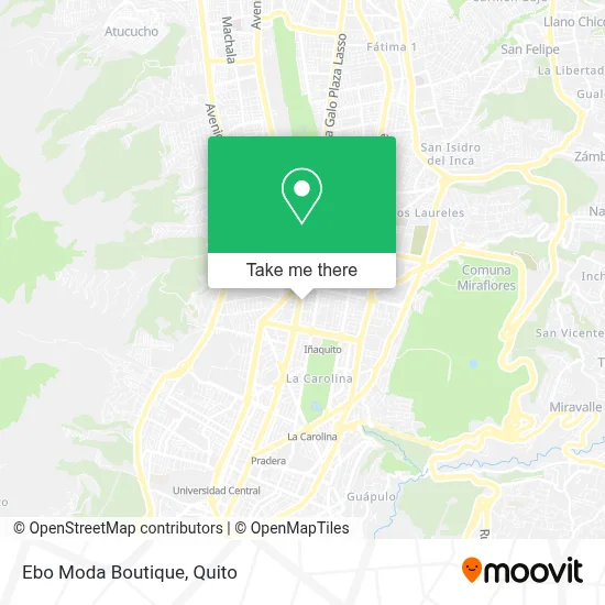 Ebo Moda Boutique map