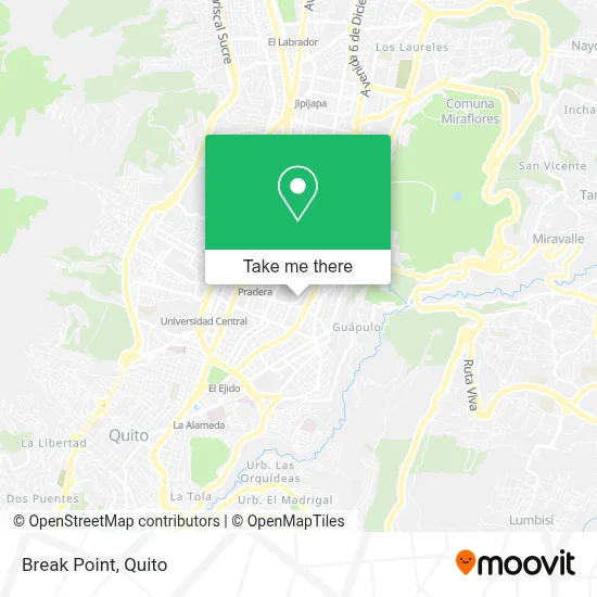 Break Point map