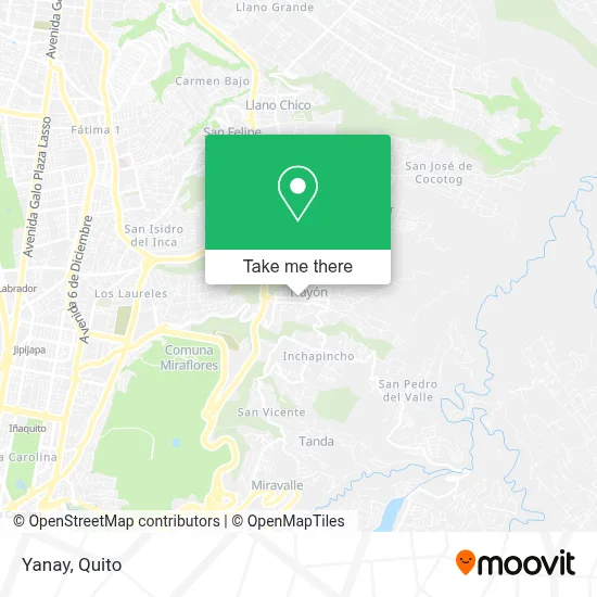 Yanay map