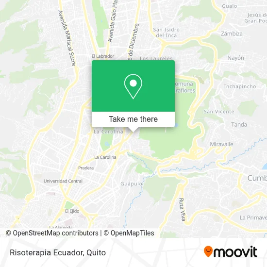 Risoterapia Ecuador map