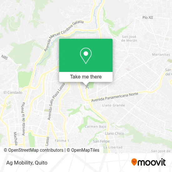 Ag Mobility map