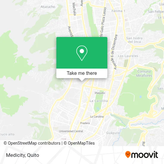 Medicity map