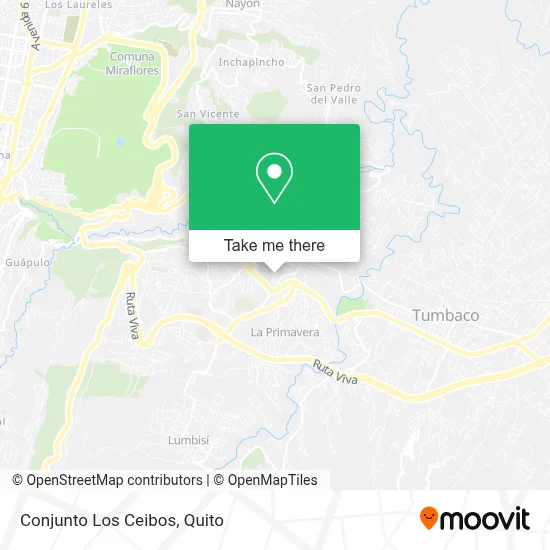 Conjunto Los Ceibos map