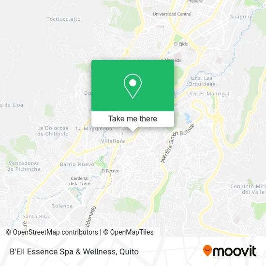 B'Ell Essence Spa & Wellness map