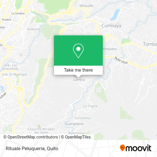 Rituale Peluquería map