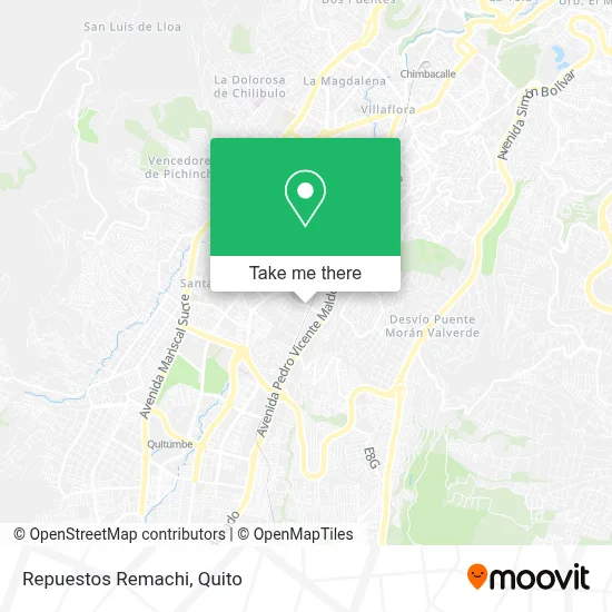 Repuestos Remachi map