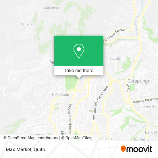 Max Market map