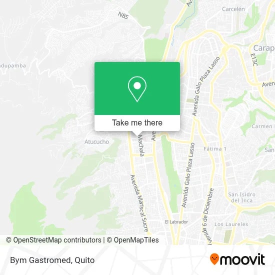 Bym Gastromed map