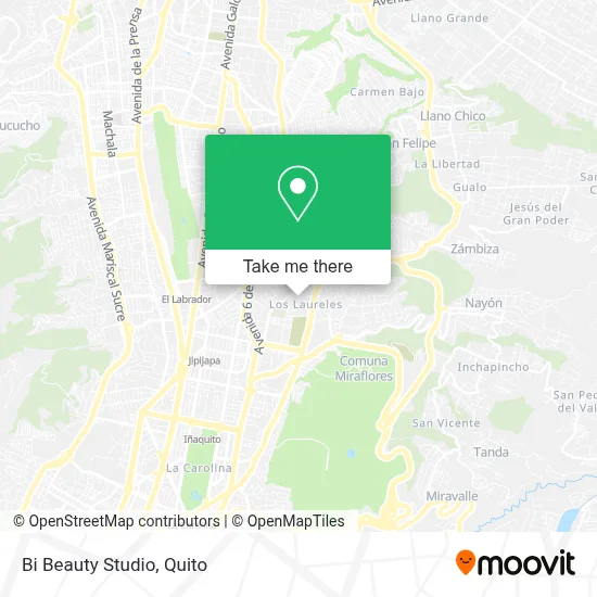 Bi Beauty Studio map