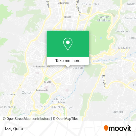 Izzi map