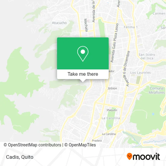 Cadis map