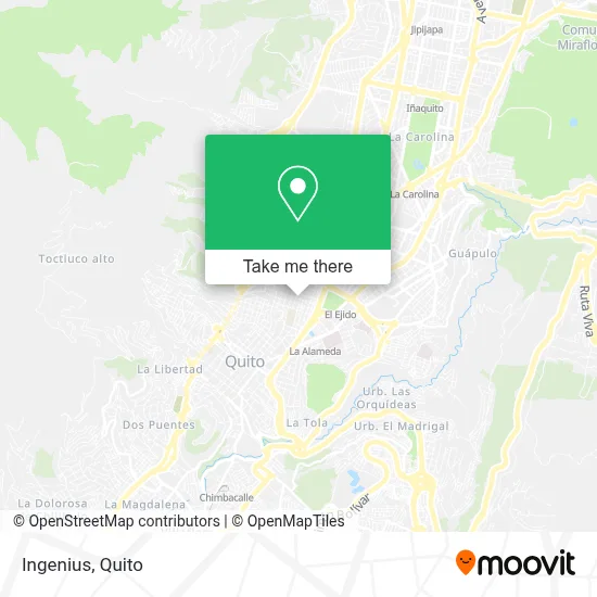 Ingenius map