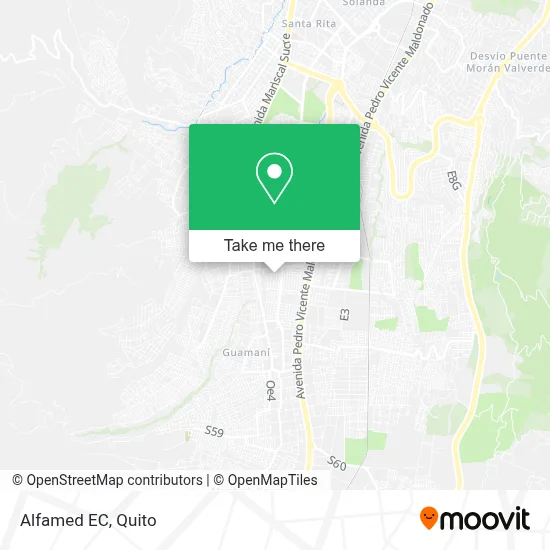Alfamed EC map