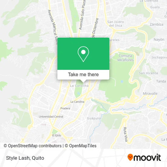 Style Lash map