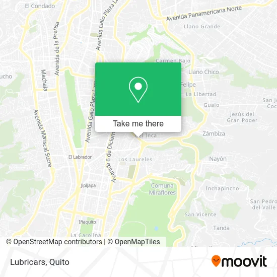 Lubricars map
