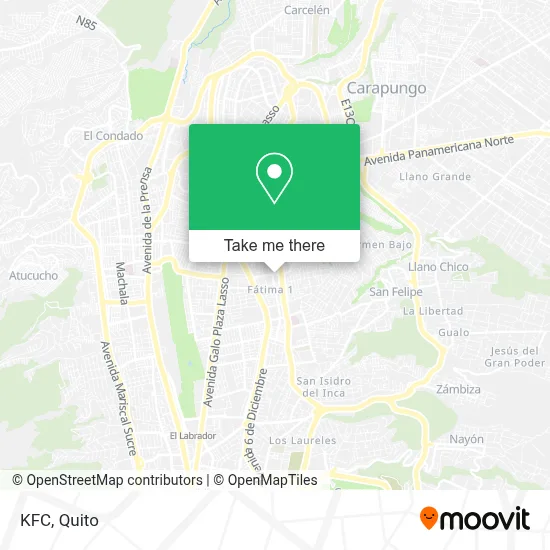 Kfc map