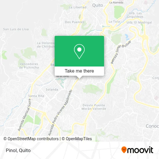 Pinol map