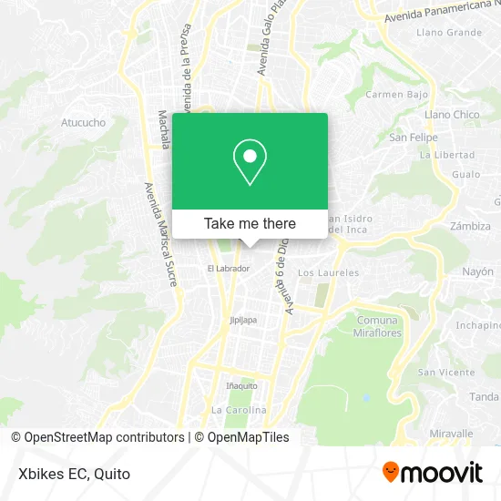 Xbikes EC map