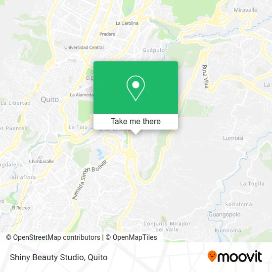 Shiny Beauty Studio map