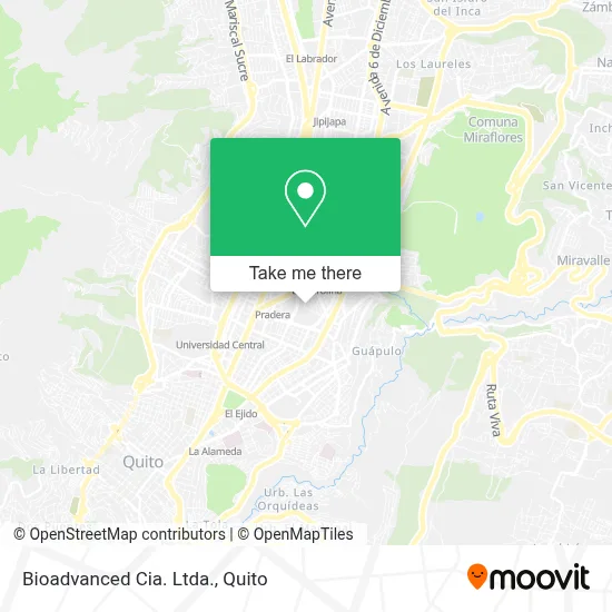 Bioadvanced Cia. Ltda. map