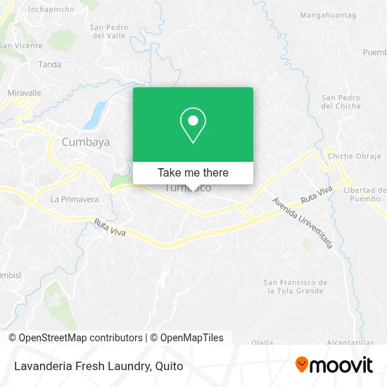 Lavanderia Fresh Laundry map